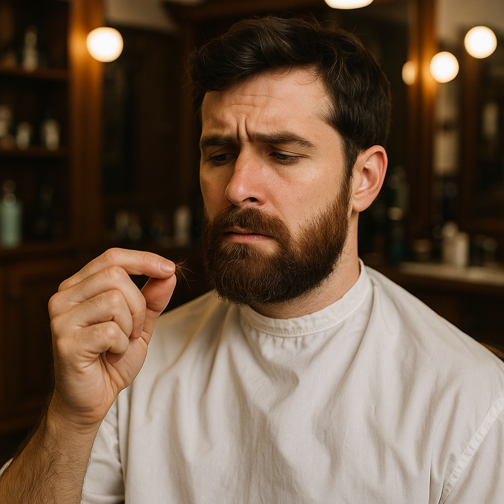 Cómo evitar la caída excesiva de vello facial en hombres