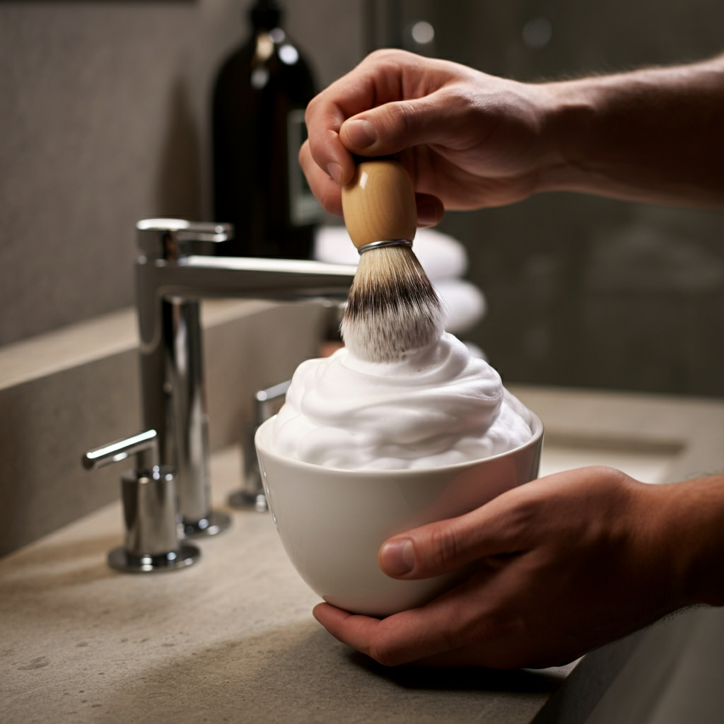 Cómo preparar la espuma de afeitar perfecta