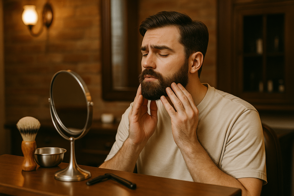 Cómo prevenir infecciones en la piel bajo la barba