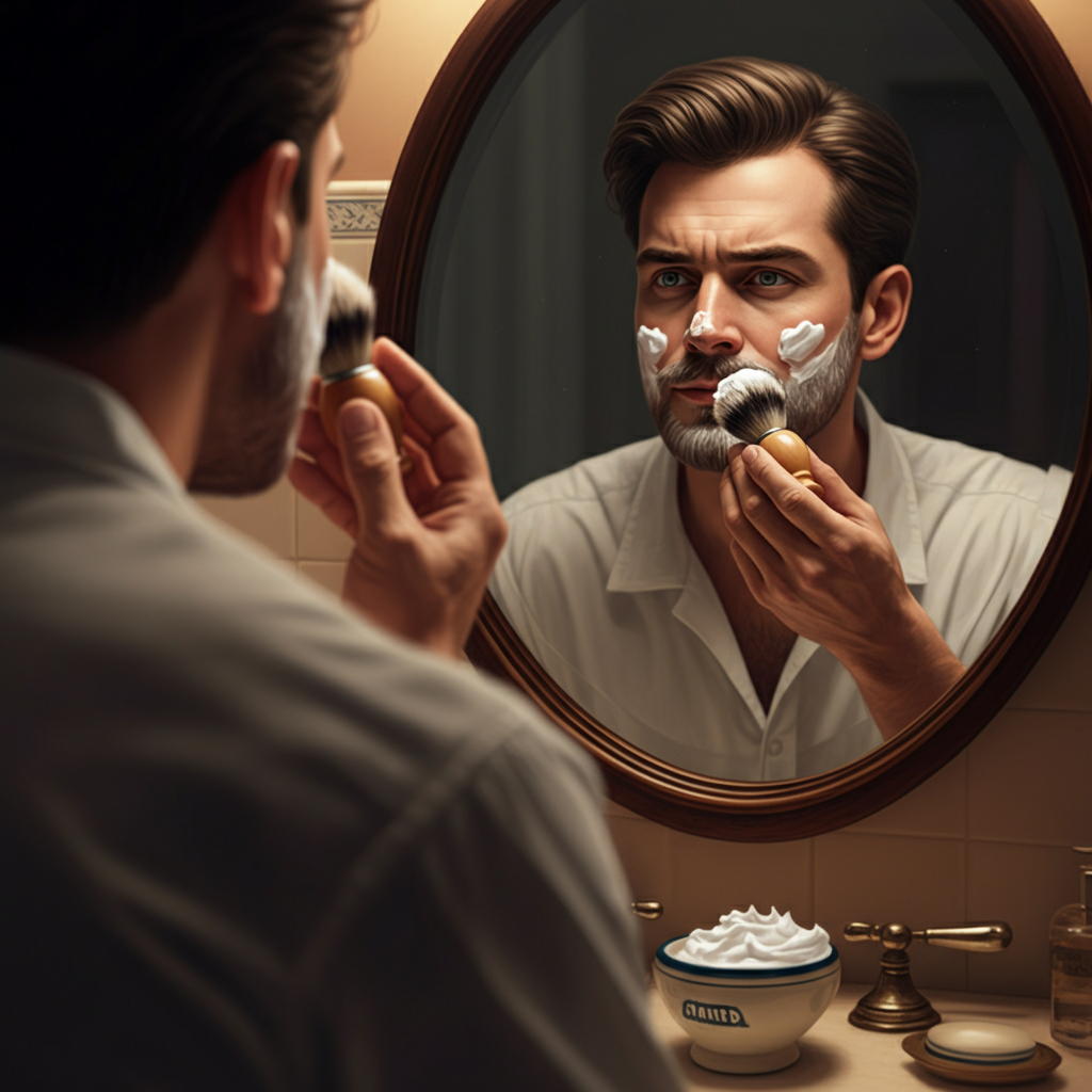 Cómo usar crema de afeitar tradicional