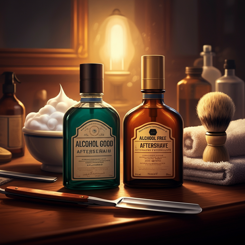 ¿Es bueno el alcohol como aftershave?