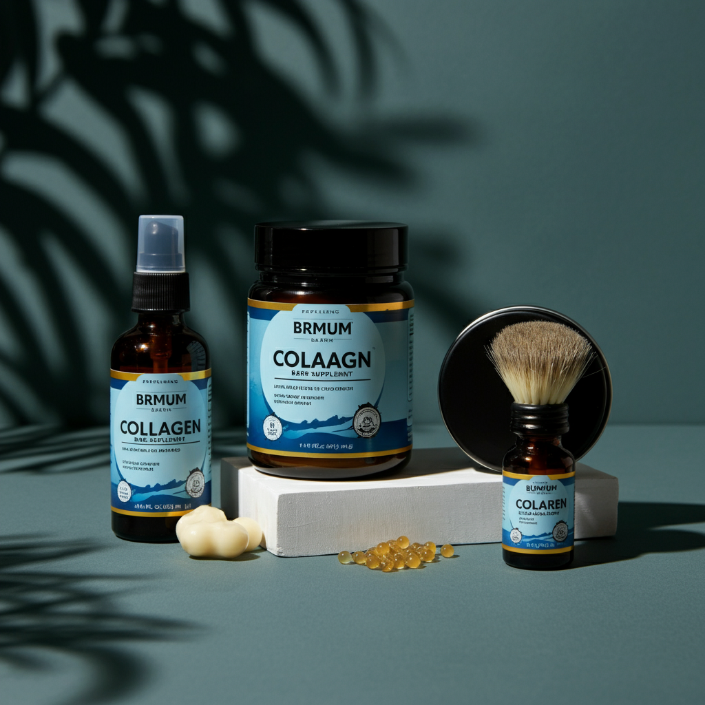 Importancia del colágeno en la salud de la barba